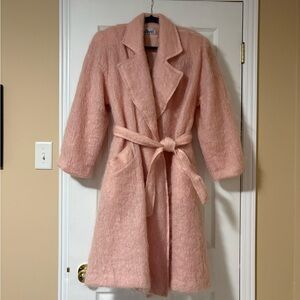 Raffinati Royal Scot Pink Mohair Coat